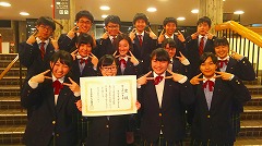 祝！合唱部　「私学文化祭　合唱コンテスト」2年連続　第１位・埼玉県知事賞受賞