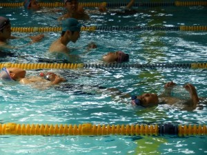 中学1年生 水泳授業