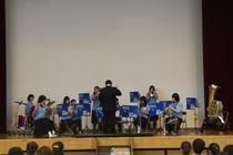 吹奏楽部による歓迎イベント 吹奏楽部による歓迎イベント