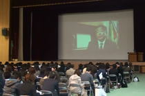 学校紹介ビデオ放映 学校紹介ビデオ放映