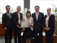 山口副知事を表敬訪問「IBワールドスクール 認定」を報告