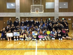 中学バスケ大会最終日