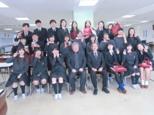 桜美林高校と細花高校（韓国）の交流会