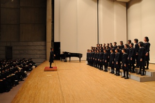 合唱祭は毎年、多摩センターのパルテノン多摩大ホールで行います！