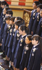 新渡戸文化小学校　第64回　卒業式