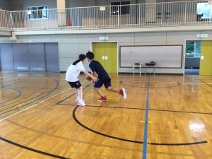 新渡戸クラブ日記　バスケットボール②