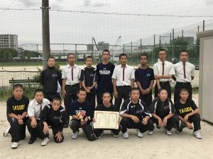 中学軟式野球クラブ墨田区大会準優勝