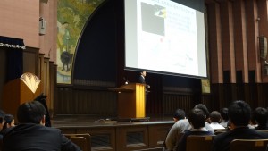 東京大学安田講堂にて学術講演会（高1・2対象）を実施しました。