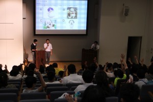 第３回中学校説明会＋体験会が行われました
