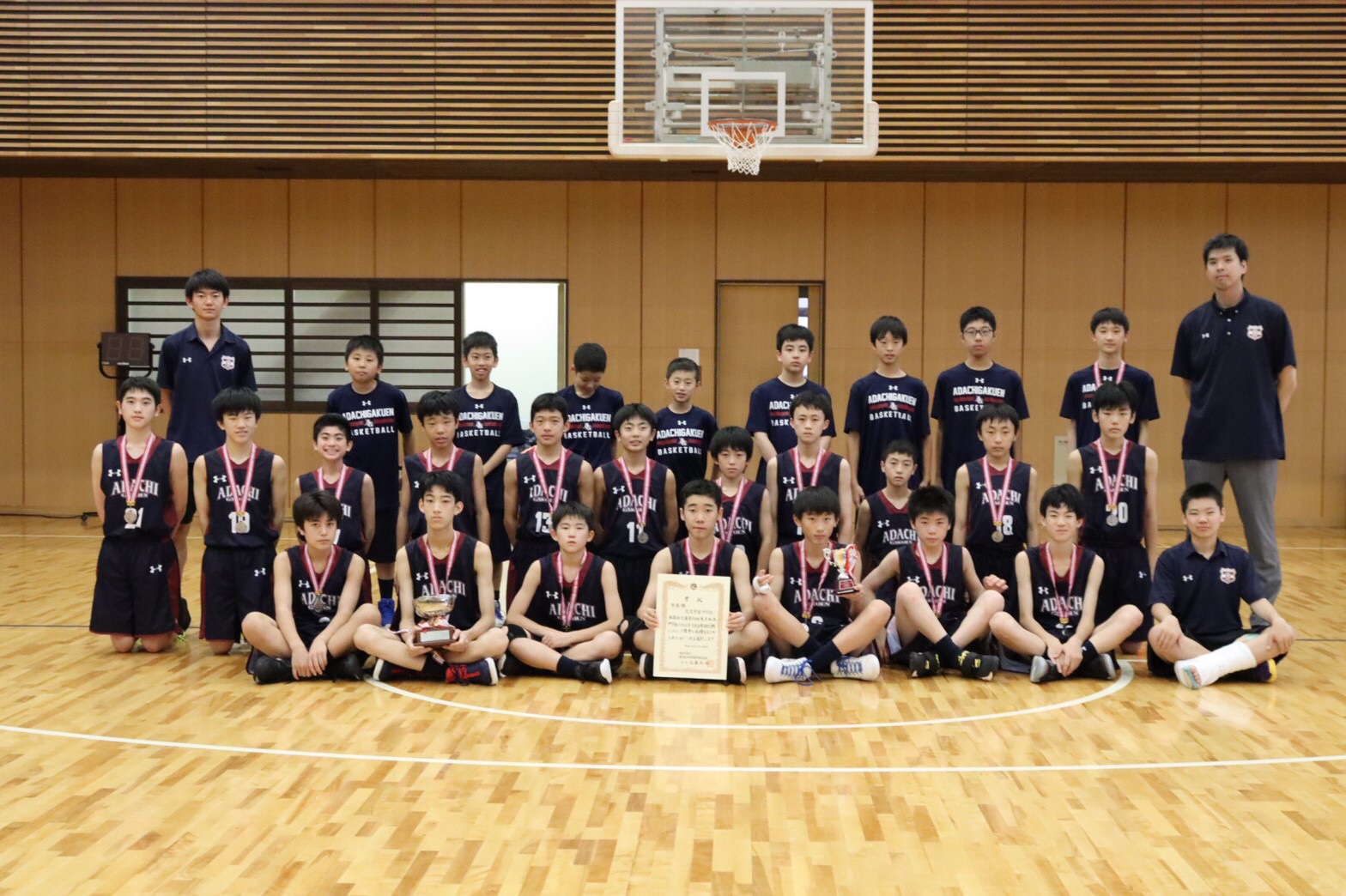 中学バスケットボール部私立大会準優勝 足立学園中学校・高等学校 学校公式ブログ【エデュログ】