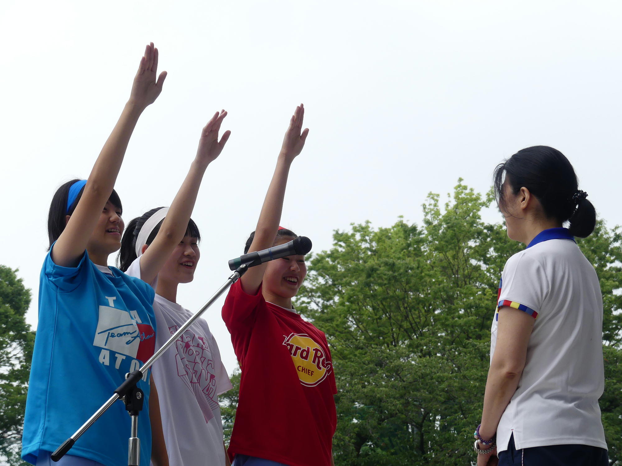 開会式 体育祭19 煌 きらめき Power Up Bomb 01 跡見学園中学校高等学校 学校公式ブログ エデュログ