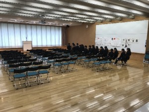 武南中学校・高等学校　生徒会　リハーサル