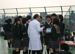 金環日食観察会が行われました 文教大学付属中学校 高等学校 学校公式ブログ エデュログ