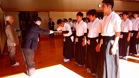 全国高等学校選抜弓道大会県決勝