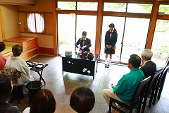 高校生による薫風の茶会のご案内