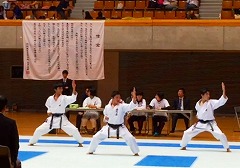 高校空手部　埼玉県高等学校空手道新人大会ベスト8