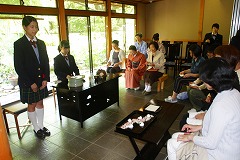 高校生による薫風の茶会のご案内