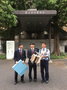 高等学校 理数科 STEM学会でポスター発表