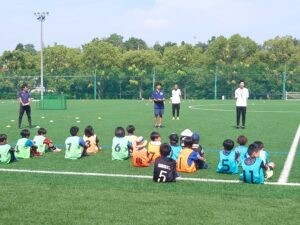 ＜文理高校＞サッカー部生徒たちが、講師として活躍！