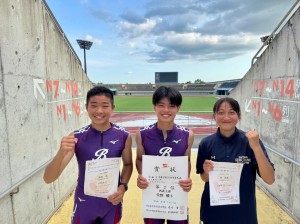【陸上競技部】3年連続で全国へ！　関東大会で準優勝＆県大会3名入賞！