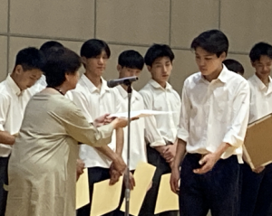表彰 バスケットボール部