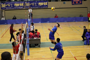 中学バレーボール部　県大会優勝④