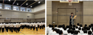 1学期終業式①