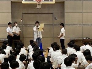 始業式⑥