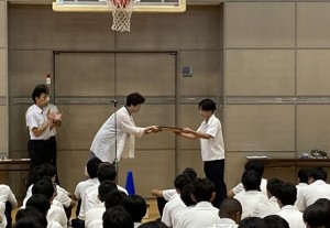 始業式④