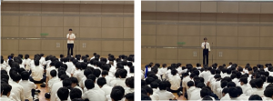 創立記念朝礼②