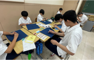 中1家庭科裁縫