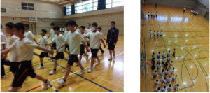 中学集団行動③