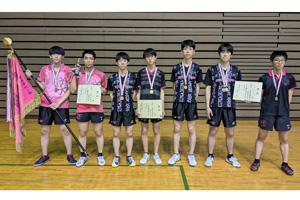高校卓球部　付属大会で優勝！
