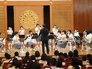 昨年の学校見学会の様子