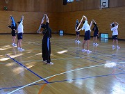 バトン部　合宿