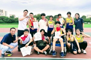 陸上部が第64回調布市民スポーツ大会陸上競技で金・銀・銅メダルを受賞しました