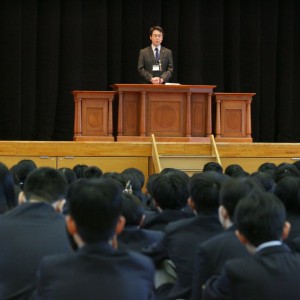 中学・高校　始業式
