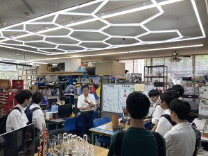 高校１年生「東京電機大学鳩山キャンパスツアー」