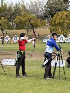 全国高等学校アーチェリー選抜大会で準優勝！