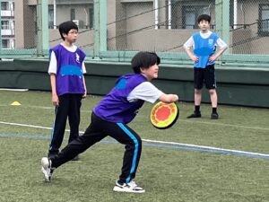 学年企画：ドッジビー大会〔中学1年〕