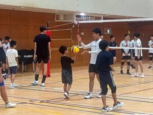 部活動体験会（バレーボール部）