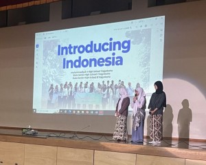 インドネシアからの生徒たちと国際交流