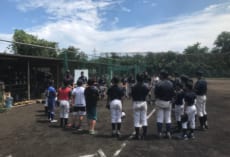 【軟式野球部】 7月28日 体験練習会 ご報告