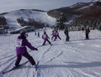 スキー実習2日目