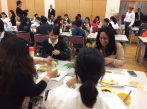 インドの中高生の皆さんとの交流会を行いました