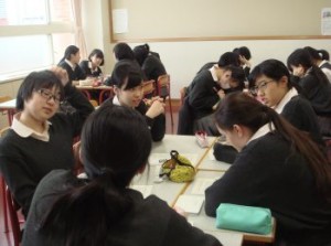 中学3年生LHR ” NASA Exercise: Survival on the Moon”
