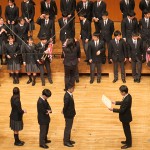 優秀賞3年2組の表彰