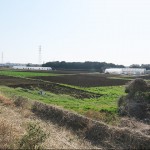 NFグラウンド横にある日本大学生物資源科学部の農場。農場実習で利用している