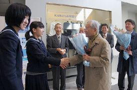 韓国の徽慶（フィギョン）女子高等学校からのお客様