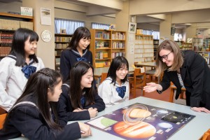 佼成学園女子校パンフレット撮影,